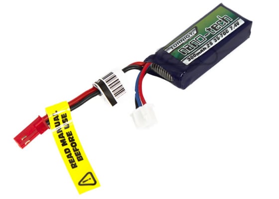 PolarStar 7.4v 300mAH Li-Po Battery ( JST ) w/ Balance Adapter