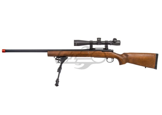 Red Fire M700 Bolt Action Sniper Gas Airsoft Rifle ( Wood )