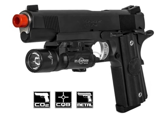 RWA Nighthawk GRP Recon 1911 CO2 CNC GBB Airsoft Pistol Limited Edition ( Black )