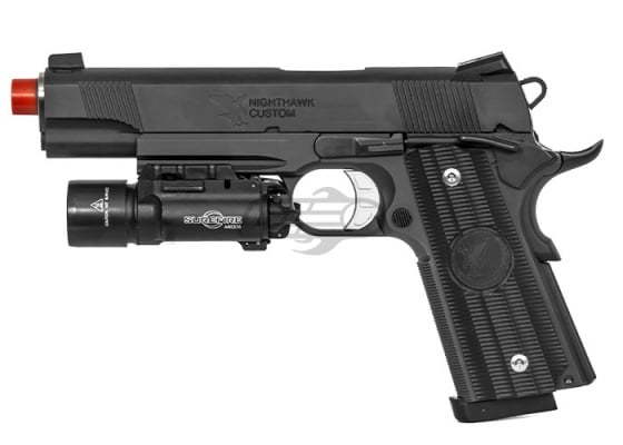 RWA Nighthawk GRP Recon 1911 CO2 CNC GBB Airsoft Pistol Limited Edition ( Black )