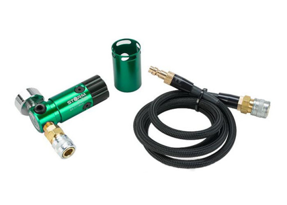 Wolverine Airsoft STORM OnTank Regulator w/ line ( Green )