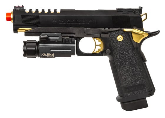 Tokyo Marui Hi-Capa 5.1 Gold Match GBB Airsoft Pistol ( Black )