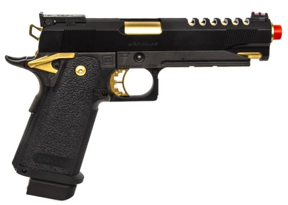 Tokyo Marui Hi-Capa 5.1 Gold Match GBB Airsoft Pistol ( Black )