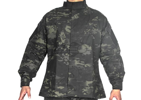 Tru-Spec Tactical Response BDU Shirt ( Multicam Black / L / Regular )
