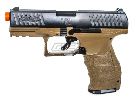 Elite Force Walther PPQ Spring Airsoft Pistol ( Dark Earth / Black )