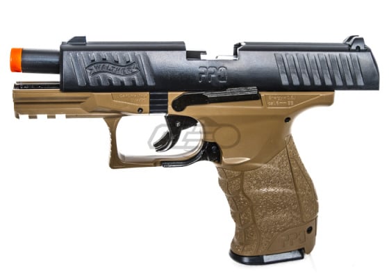 Elite Force Walther PPQ Spring Airsoft Pistol ( Dark Earth / Black )