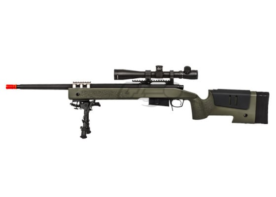 VFC Limited Edition M40A5 Sniper Gas Airsoft Rifle Deluxe ( OD Green )