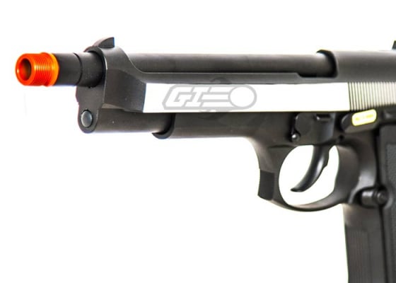 WE M92 GBB Airsoft Pistol ( Black / Silver )