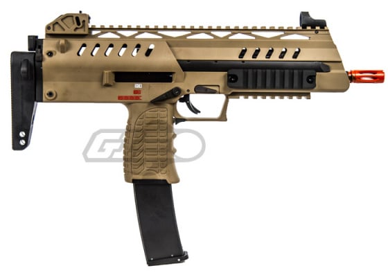 WE SMG8 MK7 GBB Airsoft SMG ( Tan )