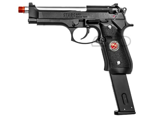 WE Full Auto M9 STARS Gas Blow Back Pistol Airsoft Gun