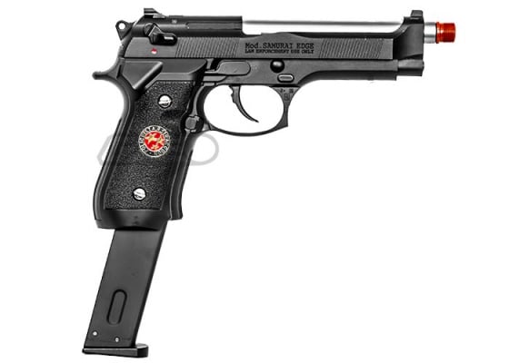 WE Full Auto M9 STARS Gas Blow Back Pistol Airsoft Gun