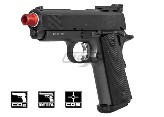 Well 1911 G193 CO2 Blowback Airsoft Pistol ( Black )