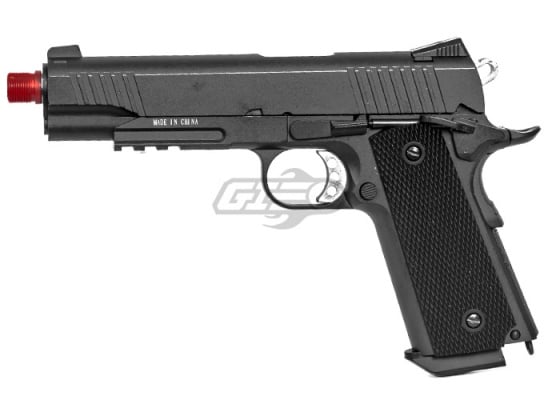 Well 1911 G194 CO2 Blowback Airsoft Pistol ( Black )