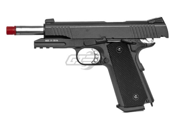 Well 1911 G194 CO2 Blowback Airsoft Pistol ( Black )