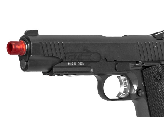 Well 1911 G194 CO2 Blowback Airsoft Pistol ( Black )