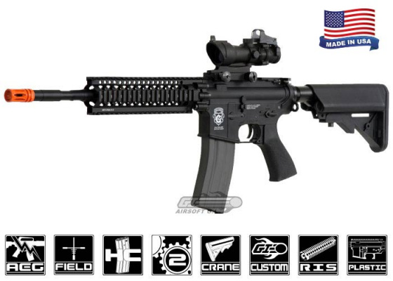 Airsoft GI G4-A1 w/ Daniel Defense 9" Lite Rail Blowback Version AEG Airsoft Rifle ( Custom / No Iron Sights )