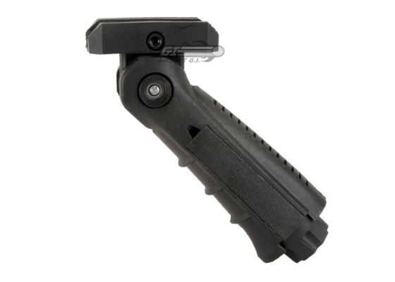 AIM Sports Foldable Tactical Ergonomic Vertical Grip w/ Pressure Pad Housing