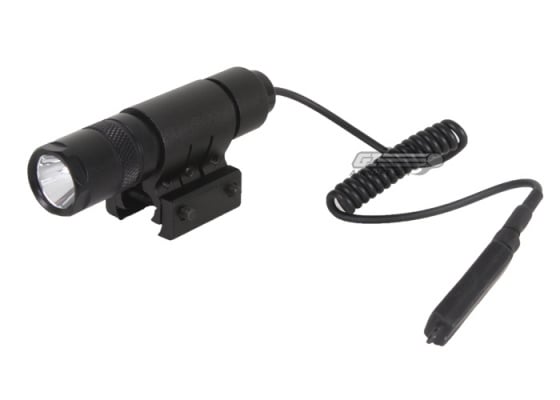 AIM Sports 90 Lumens Flashlight w/ Mount & Pressure Switch