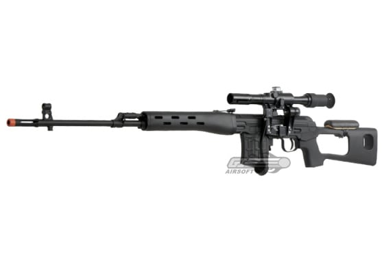 A&K Dragonov SVD Spring Sniper Airsoft Rifle ( Black )