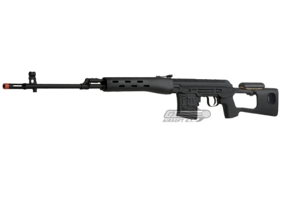 A&K Dragonov SVD Spring Sniper Airsoft Rifle ( Black )