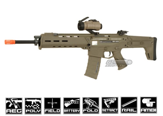 A&K Magpul Masada ACR Carbine AEG Airsoft Rifle ( Tan )