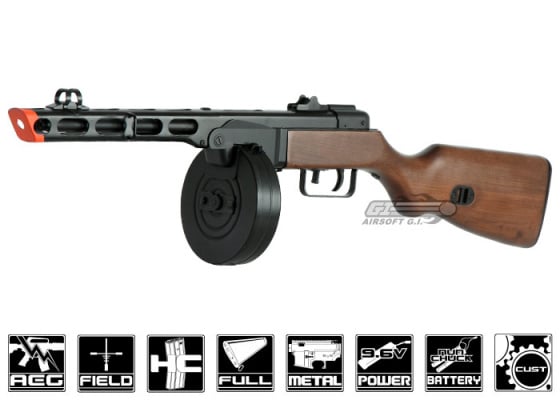 Ares PPSH-41 AEG Airsoft SMG ( Black / Wood )