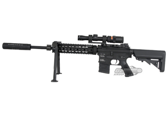 Airsoft GI Full Metal Precision Sniper AEG Airsoft Rifle ( Black / KWA Based / Custom )