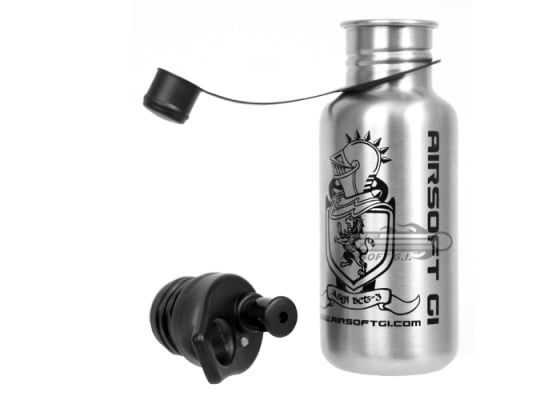 Airsoft GI's "Get out & Hydrate" Klean Kanteen Water Bottle w/ Sport Cap ( Silver )