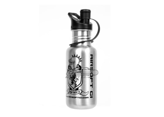 Airsoft GI's "Get out & Hydrate" Klean Kanteen Water Bottle w/ Sport Cap ( Silver )