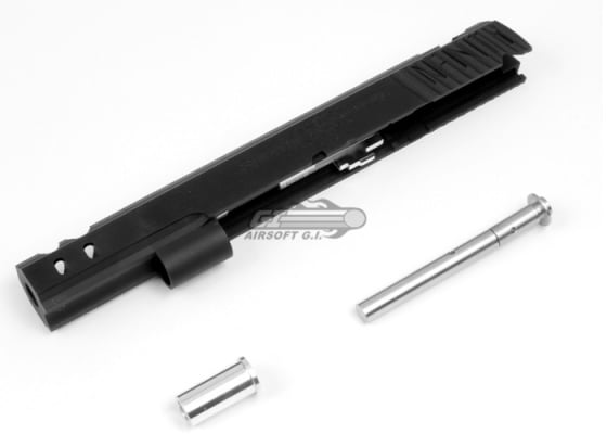 Airsoft Surgeon Capsicum Open Slide Set for TM Hi Capa ( Black )