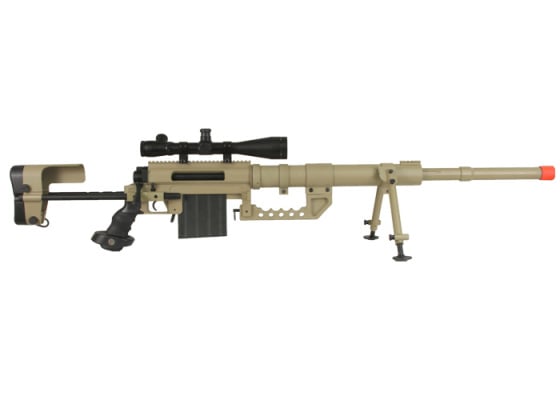 Ares M200 Bolt Action Spring Sniper / Gas Airsoft Rifle ( Tan )