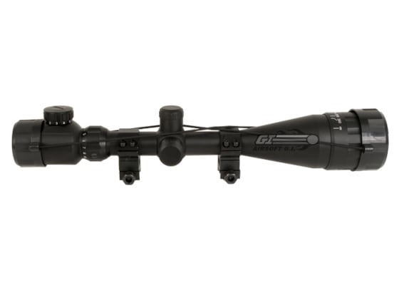 Bravo 4-16x50 Scope ( Red & Green Illuminated w/ Scope Rings )