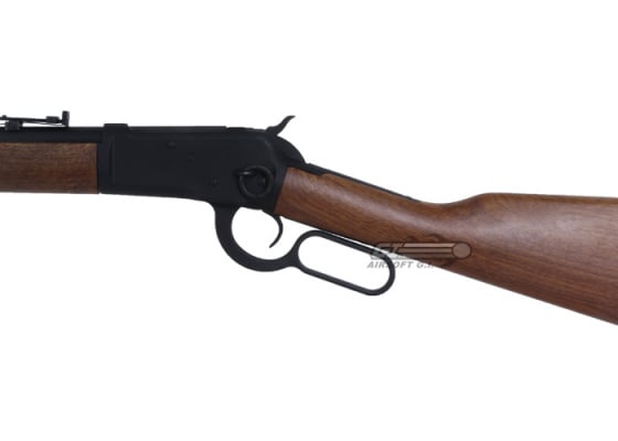 BRAVO Full Metal / Fake Wood 1892 Lever Action Gas Rifle Airsoft Gun