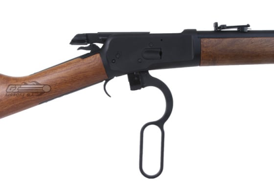 BRAVO Full Metal / Fake Wood 1892 Lever Action Gas Rifle Airsoft Gun