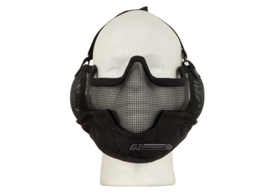 Bravo V2 Strike Metal Mesh Lower Face Mask ( Black )