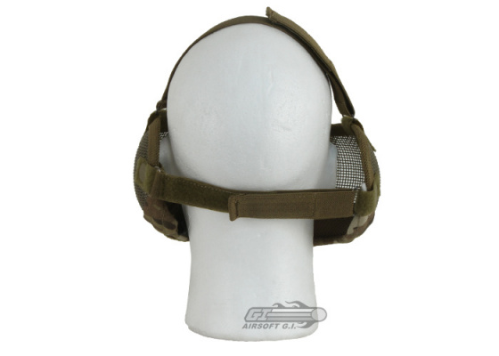 Bravo V2 Strike Metal Mesh Lower Face Mask ( Multicam )