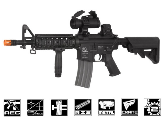 CA Full Metal Armalite M15A4 CQB AEG Airsoft Rifle ( X Series )