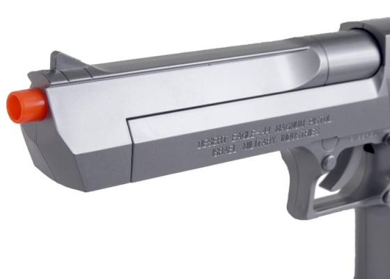 Magnum Research Desert Eagle .44 Magnum Spring Airsoft Pistol by Cybergun ( Silver )