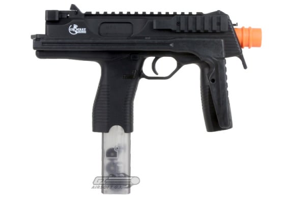 Combat Zone MAG-9 AEG Airsoft SMG ( Black )