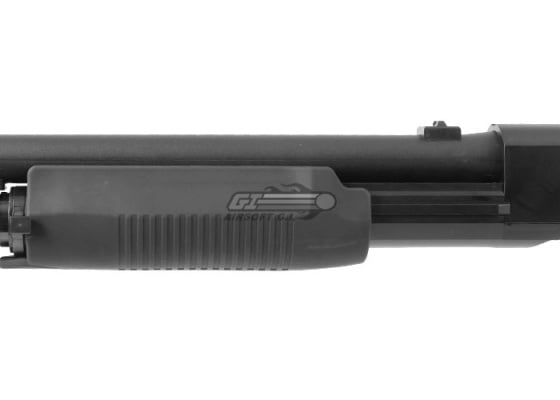 Double Eagle M3 Pistol Grip Tri-Shot Spring Airsoft Shotgun (Blk)