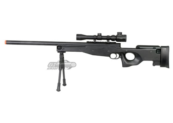 Double Eagle M59P Bolt Action Spring Sniper Airsoft Rifle ( Black )