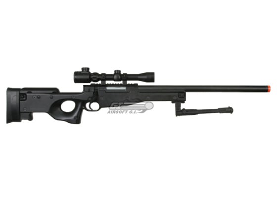 Double Eagle M59P Bolt Action Spring Sniper Airsoft Rifle ( Black )