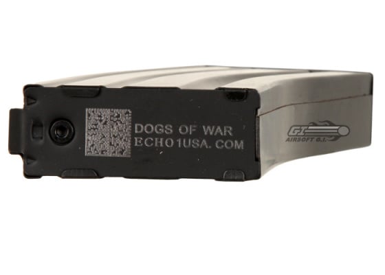 Echo 1 Dogs of War M4 / M16 100 rd. AEG Mid Capacity Magazine ( Black )