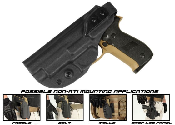 G-Code XST Non-RTI Sig 226 & 229 Standard Left Hand Holster ( Black )