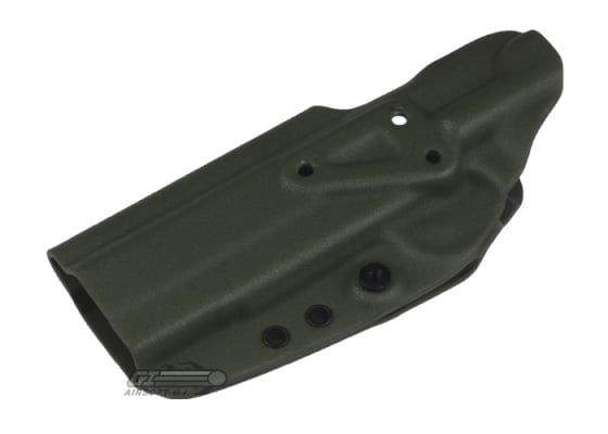 G-Code OSH Non-RTI 1911 w/ Rail Standard Right Hand Holster ( OD Green )