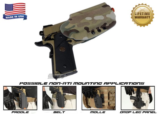 G-Code OSH Non-RTI 1911 w/ Rail Standard Right Hand Holster ( Multicam )