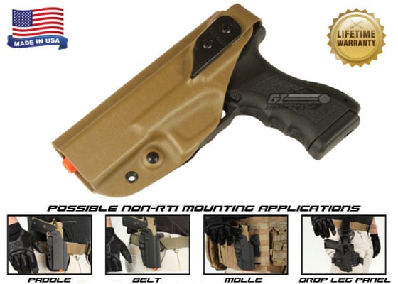 G-Code XST Non-RTI KWA ATP Standard Left Hand Holster ( Coyote )