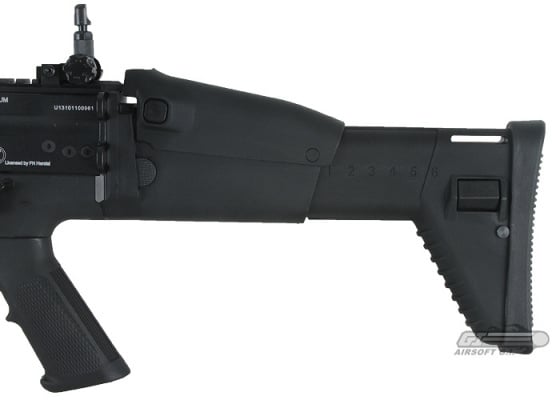 FN Herstal Full Metal SCAR CQC Carbine AEG Airsoft Rifle by G&G  ( Black )