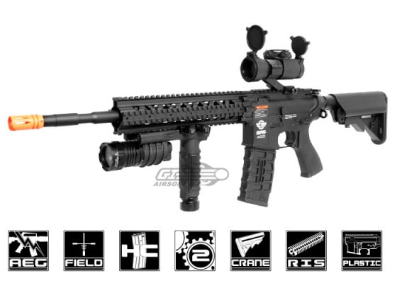 G&G Combat Machine CM16 R8-L M4 Carbine AEG Airsoft Rifle ( Option )