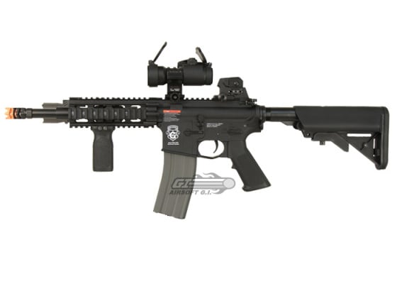 G&G Combat Machine GR16 Rush Blowback M4 Carbine AEG Airsoft Rifle ( Black )